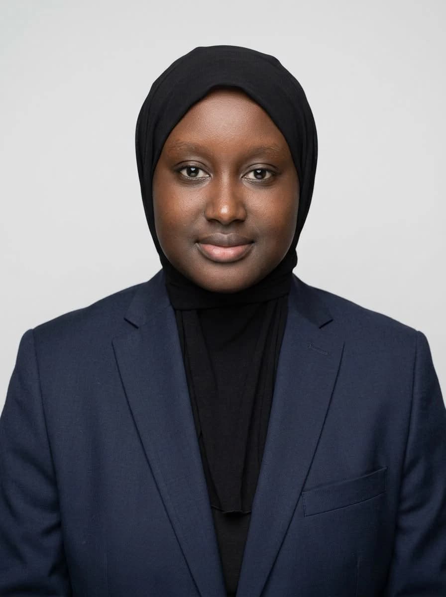 Porträt von Mariama Sonko, Gründerin und Geschäftsführerin von Verde RenewAgro Consulting